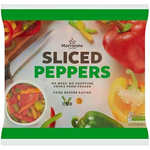 MORRISONS READY PREPARED SLICED PEPPERS 500G Cover