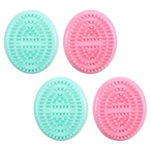 Brosses de massage méridien Hohopeti lot de 4 coloris rose et vert