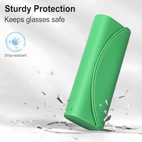 Image of RayLove Ultimate Glasses Case Kit, Hard Shell Sunglasses and Eyeglass Case with Cleaning Cloth, Screwdriver, Ear Hooks
