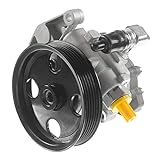 A-Premium Power Steering Pump with Pulley & Bracket Compatible with Mercedes-Benz C300 3.0L...