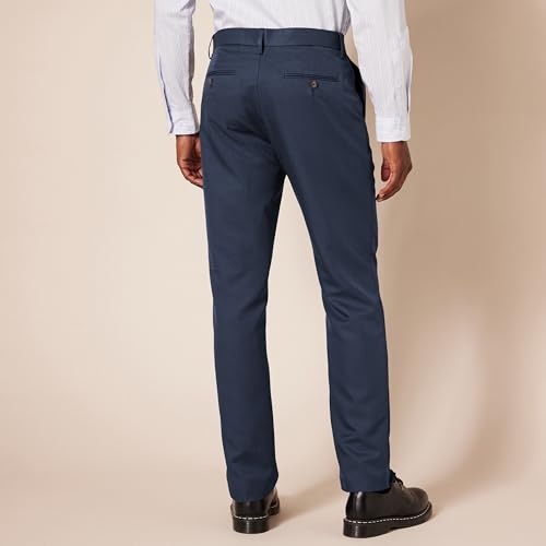 Image of Amazon Essentials Men's Slim-Fit Flat-Front Dress Pant