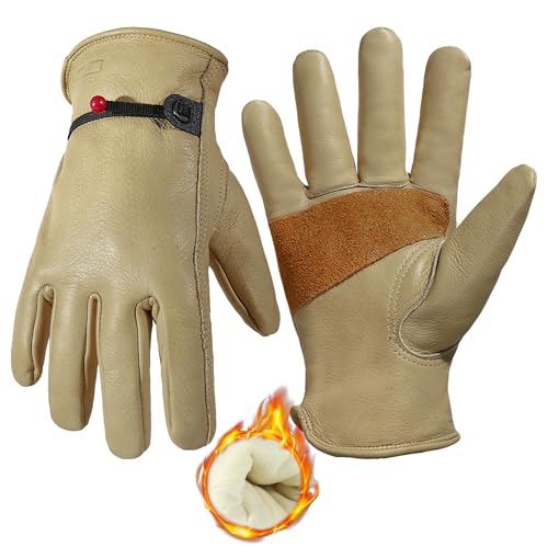 Gants de travail isolés et résistants pour affronter le gel