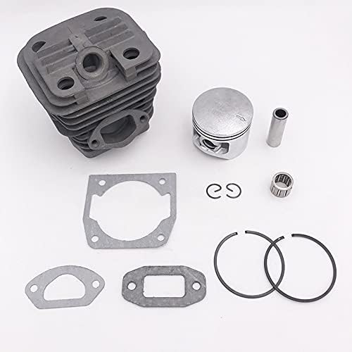 43mm /45mm /45.2mm Chainsaw Cylinder Piston Needle Cage Gasket kit For 4500 45cc 5200 52cc 5800 58cc Gasoline Chainsaw Spare Parts