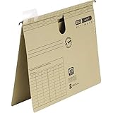  ELBA Hängehefter vertic ULTIMATE 100081039 DIN A4 kfm. Heftung braun, 50 St.
