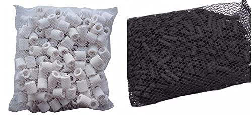 TED TABBIES 500g Activated Carbon + 500g Ceramic Rings with Net Bag All Aquarium Fish Tank (B09RZSZ8BJ) Amazon Price History, Amazon Price Tracker