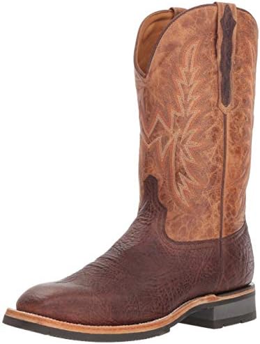 Lucchese Mens Rudy Embroidery Square 
