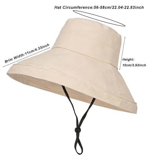 Sombrero de sol ancho para mujer miniatura 2