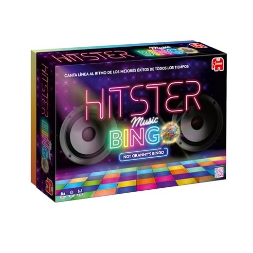 Jumbo - Hitster Bingo, Juego de Mesa para Fiestas a Partir de 16 años