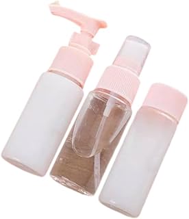 منظم للسفر مكونة من 7 قطع حاوية مستحضرات التجميل كود H بلاستيك