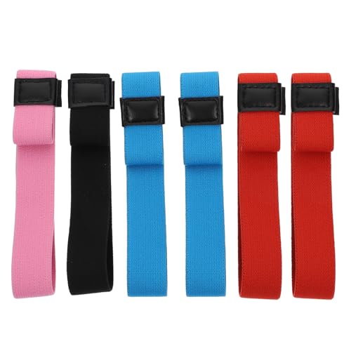 UPKOCH Bento Box Straps 6-Pack Elastic Fixing Straps for Lunch Containers