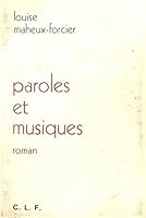 Paroles et musiques: Roman 0775300292 Book Cover