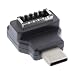 Produktbild InLine® USB 3.2 Adapter, USB-C Stecker zu intern USB-E Frontpanel Buchse