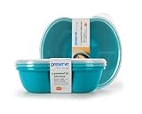 Preserve Food Storage Container, Set of 2, Aqua Blue