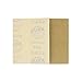 Dura-Gold Premium 1/4 Sheet Gold Sandpaper Sheets, 80 Grit (Box of 25) - 4.5