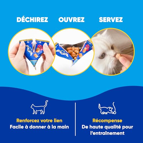 INABA - Aliment au Poulet et au Thon avec Tapioca, Fromage et Poudre de protéines, 27,3% de protéines, 4,4% de matières Grasses, 56% d'humidité, avec Vitamine E, 1700 kcal/kg -Paquet 96G – vue 4