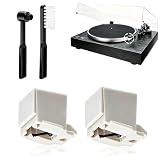 2 Pack ATN3600L-ATN3600LC Diamond Record Player Needles, Needles Replacement Stylus with Brush...
