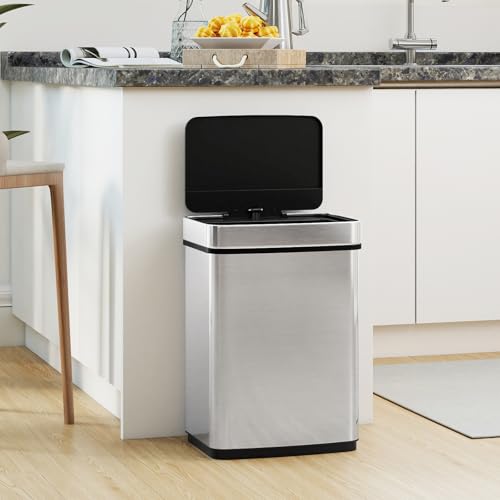 Bote de basura automático con sensor de movimiento 16 gal