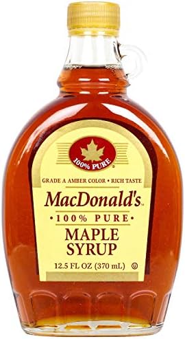 MacDonald's Co. Maple Syrup, 370, Liquid, 370 Gram