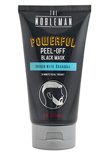 Men's Black Peel-Off Mask - 5oz