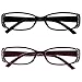 Produktbild Die Lesebrille Unternehmen Schwarz & Schwarz Lila Diamonte Stil Leser Wert 2er-Pack Frauen Damen UVR2093BK_P +3,50