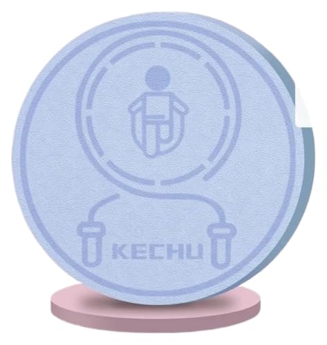 Esterilla para saltar sin dolor articular, base TPE de 6-8 mm amortiguadora para entrenamiento