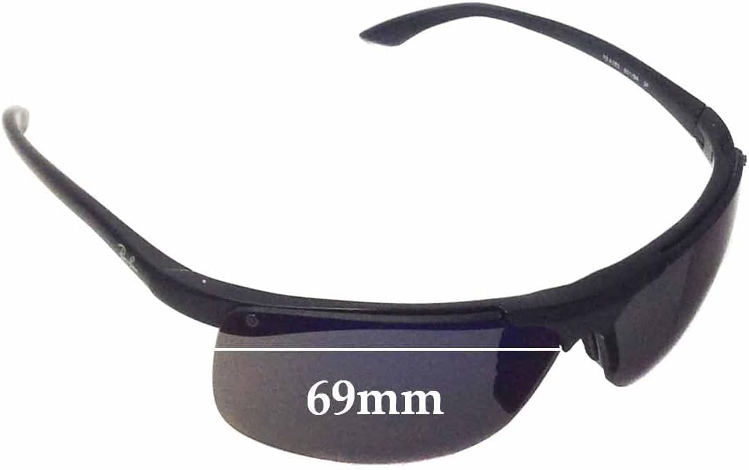 Sunglass Fix Replacement Sunglass Lenses Compatible with Ray-Ban RB4085 69mm