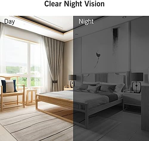 Funien 1080P High-Definition Mini Portable Camera Smart WiFi Wireless Camera Motion Detection with APP Magnetic Design Rotatable Base Bracket for Home Outdoor Exercising Kids