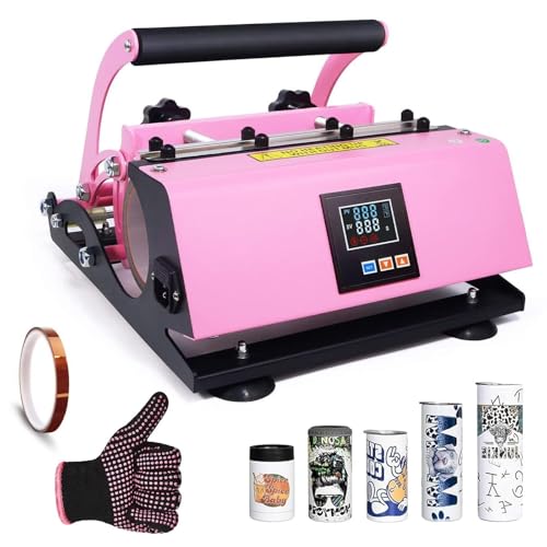 Auto Tumbler Heat Press Machine para Tazas 11-30 oz