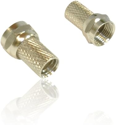 vite Twist on connettori coassiale per antenna satellitare Cavo coassiale RG6 vite Twist on connettori coassiale per antenna satellitare Cavo coassiale RG6