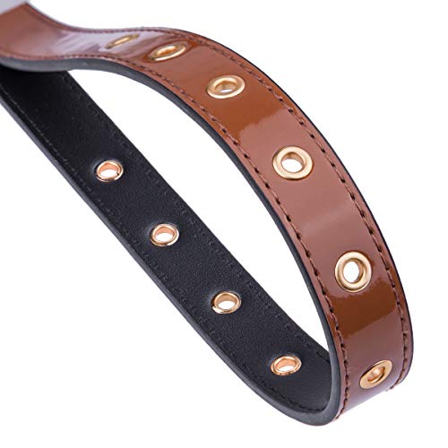 Sportmusies Patent Leather Skinny Belts for Women, Adjustable Ladies Waist Belt for Dresses3