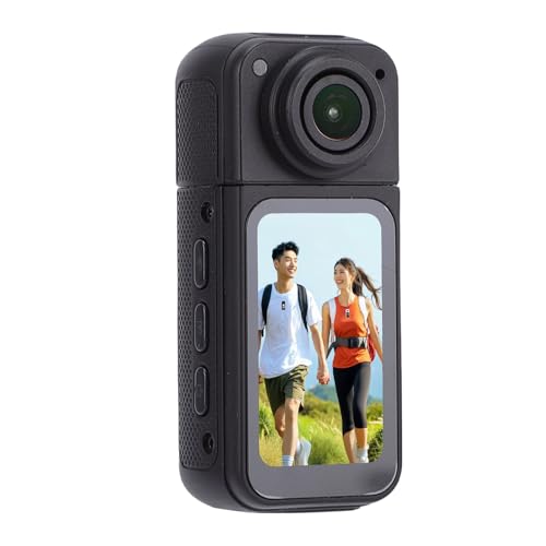 Caméra pouce légère avec objectif rotatif 180 pour filmer sans mains