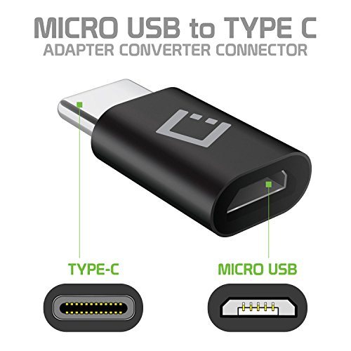 Cellet Usb C Female To Micro Usb Male Mini Adapter - 4 Pack - Compatible For Apple Ipad Pro Air Samsung Galaxy S21 Ultra 5G S20 Note 20 10 Ultra Z Fold3 5G #TOP3