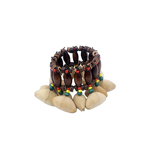 Mowind MW022 African Tribal Style Nuts Shell Bracelet Dora Nut Handbell Percussion Accessories thumb #1