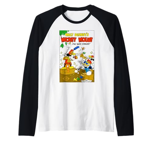 T-shirt The Band Concert au design baseball authentique avec manches raglan