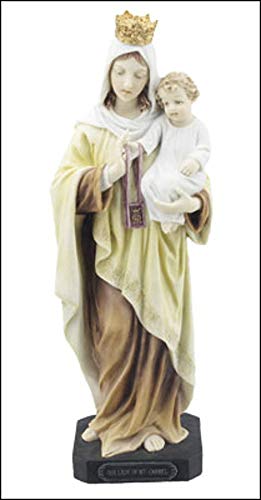 Veronese Resin 10¼" Our Lady of Mount Carmel Statue
