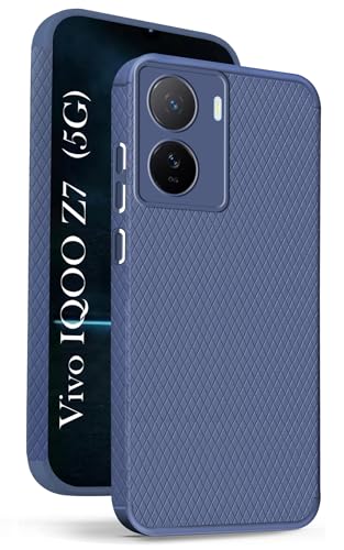 Image of Jkobi Back Cover Case for Vivo IQOO Z7 5G (Liquid Silicone | Side Grip | Camera Protection)
