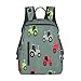 Ahdyr Tractor Car Mochila para niños Niñas Estudiante Mochila escolar Mochila ligera para portátil Mochila de dibujos animados Hombros Bolsas Moda informal Novedad Ocio Mochila