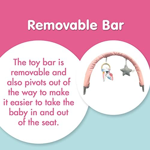 LADIDA My First Baby Bouncer with Soothing Music and Vibration, Suitable for Newborns 147