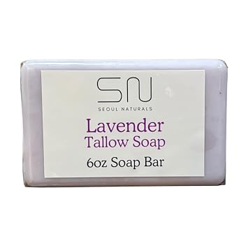 Seoul Naturals Lavender Tallow Soap, 6 oz