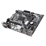 YUEHISY LGA 1200-Motherboard, H410-Chipsatz M ATX DDR4-Board mit PCIe 3.0 X16 und HDMI, 64 GB Dual Channel, 4X SATA 6 Gbit/s, für Core I3/i5/i7-Desktop-Builds der 10. Generation