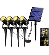 T-SUN (2 Pack) Faretto Solare, Luci Solari Per Esterni Impermeabili - Foto 2