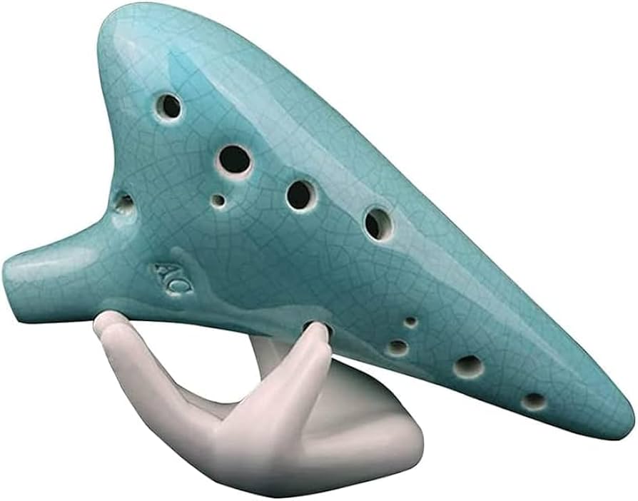 ダークブラウン 陶器製オカリナ 12穴　SC管 ダークブラウン 陶器製オカリナ 12穴 SC管 オカリナ 初心者 通販