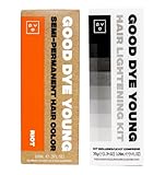 Good Dye Young Semi-Perm Dye (Riot) with Hair Lightening Kit (4oz)