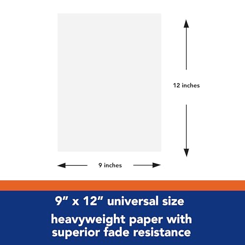 Image of Tru-Ray Construction Paper, 50% Recycled, 9 inch x 12 inch, White, 50 Sheets /Pack, Case of 50 Packs, 2500 Sheets Total