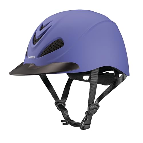 Troxel Liberty Horse Riding Helmet, Periwinkle Duratec, Medium