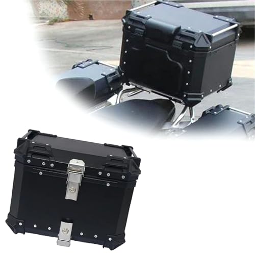 Coffre de Rangement pour BMW R1250GS Top Case Noir 45L Bagagerie Moto