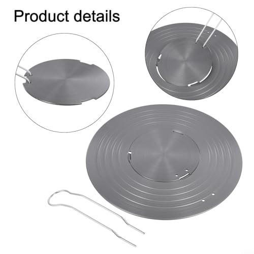 Difusor de calor para estofados y sopas en placa de aluminio 26cm 6