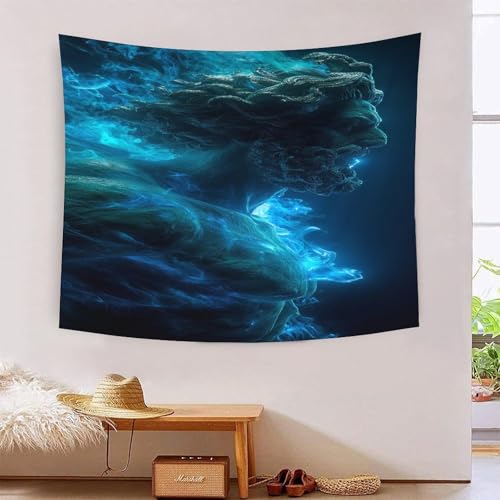 Tapisserie Art Mural Effet 3D MJFCoin : Une Tenture Textile Haut de Gamme