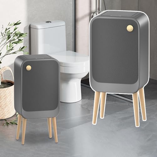 Papelera con sensor inteligente y apertura automatica sin contacto para bano y oficina 3