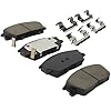 QUALITY-BUILT Premium Ceramic Front Brake Pads 1001-2285C Compatible with 2020-2024 Hyundai Venue; 2020-2024 Kia Soul #1